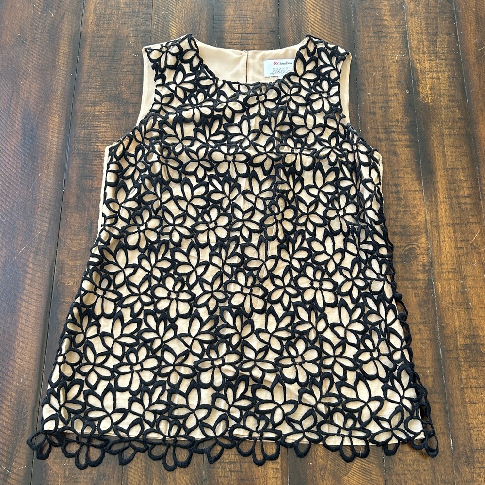 Neiman Marcus Lela Roes Tank Top.